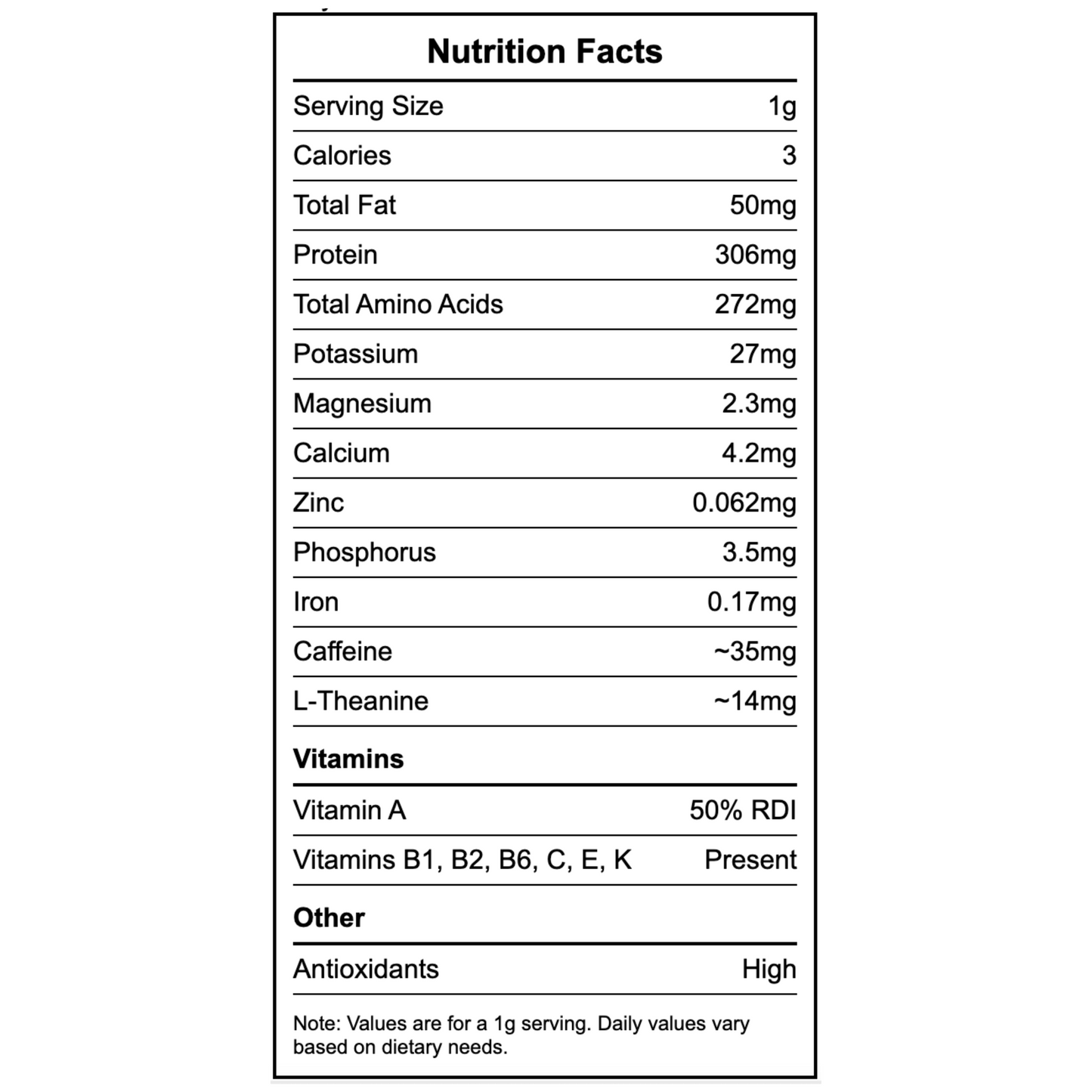 Mãe Matcha Refill | 100gr