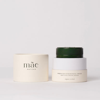 Mãe Matcha in  Refillable Tin | 40gr